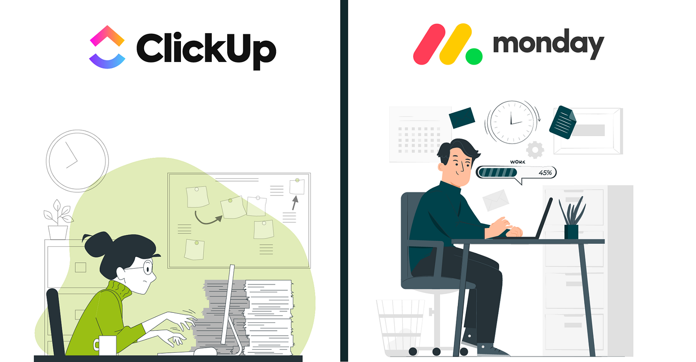 Monday.Com Vs Clickup: The Ultimate Showdown for Productivity Mastery