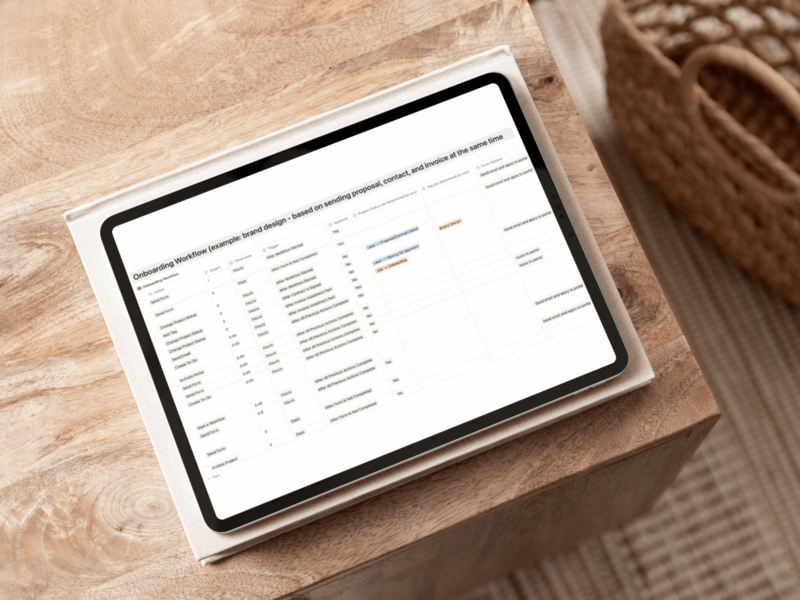 Dubsado Workflow Examples for Designers: Streamline Your Success